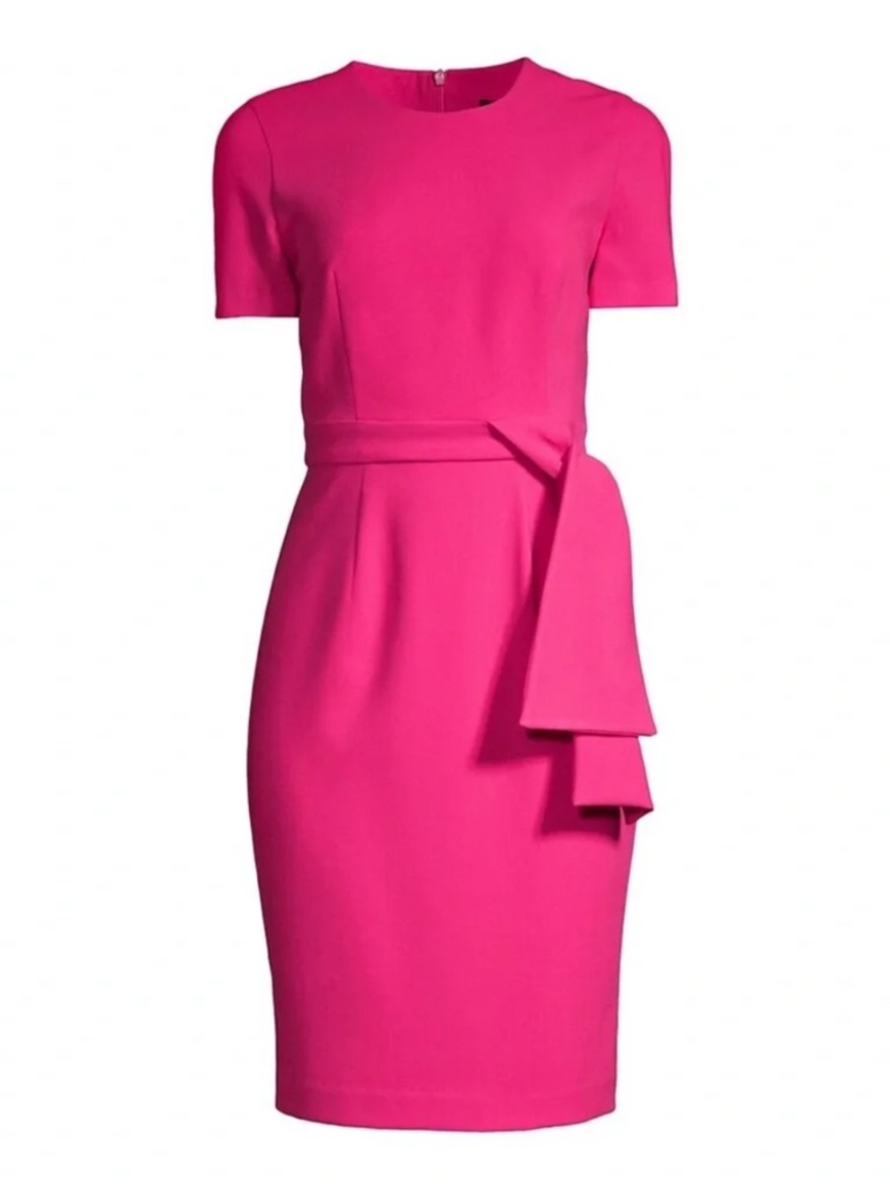 NWT Black Halo Harbor Side-Tie Sheath Dress in Mermaids Kiss Sz. 2